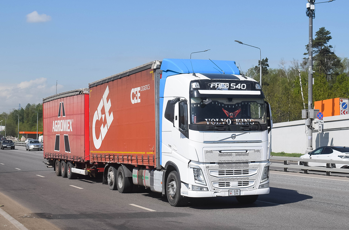 Киргизия, № 06 038 APH — Volvo ('2012) FH.540 Киргизия, № 06 038 APH — Volvo ('2012) FH.540