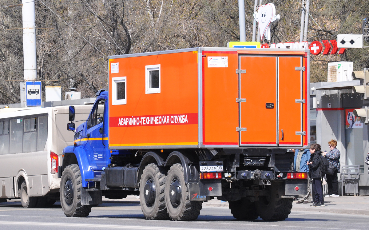 Омская область, № А 232 АР 155 — Урал NEXT 4320-72