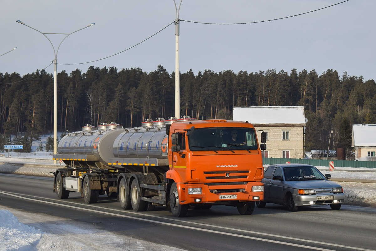 Алтайский край, № В 363 ОА 122 — КамАЗ-65115-A5(48) Алтайский край, № В 363 ОА 122 — КамАЗ-65115-A5(48)