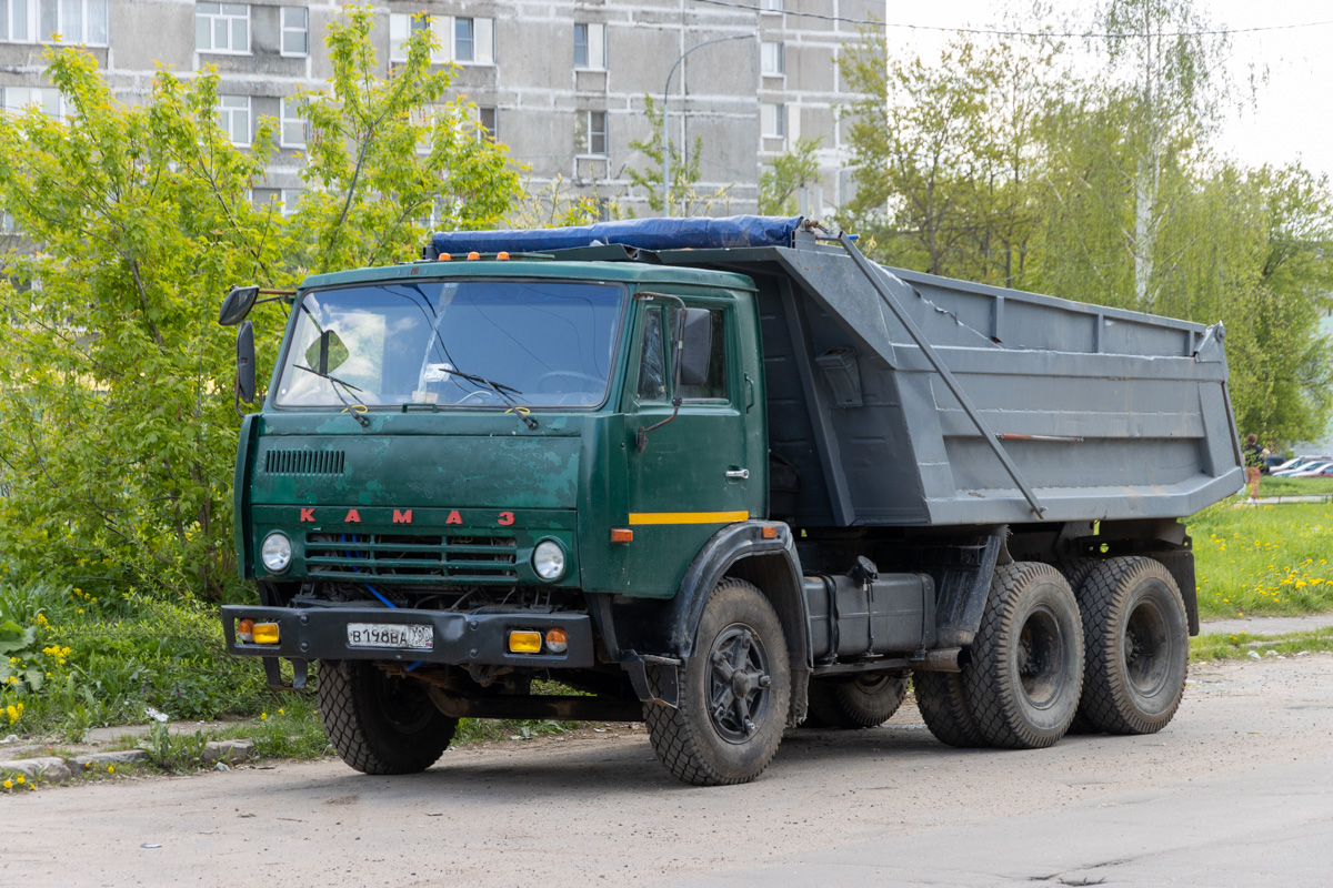 Московская область, № В 198 ВА 790 — КамАЗ-55111 (общая модель)