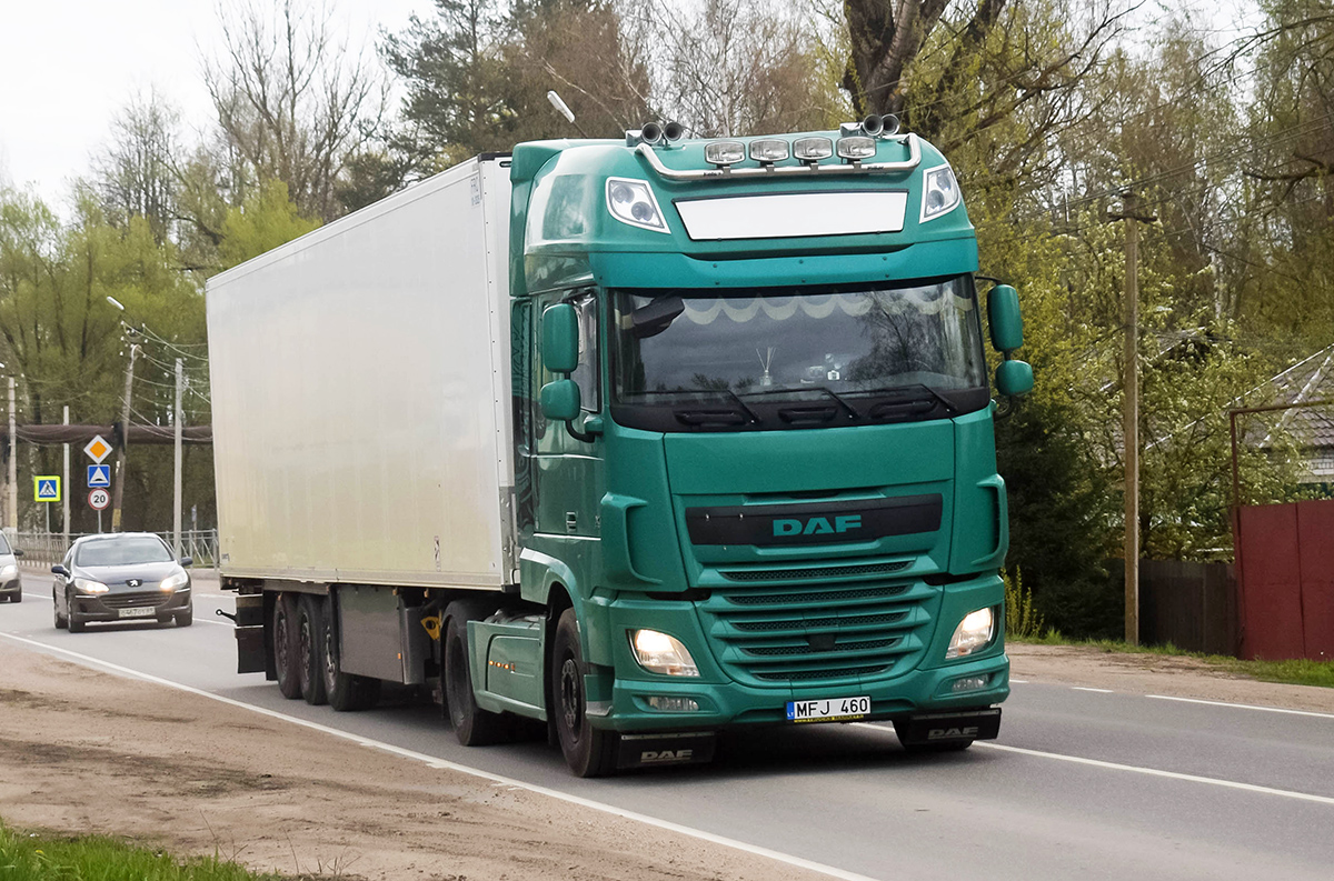 Литва, № MFJ 460 — DAF XF Euro6 FT
