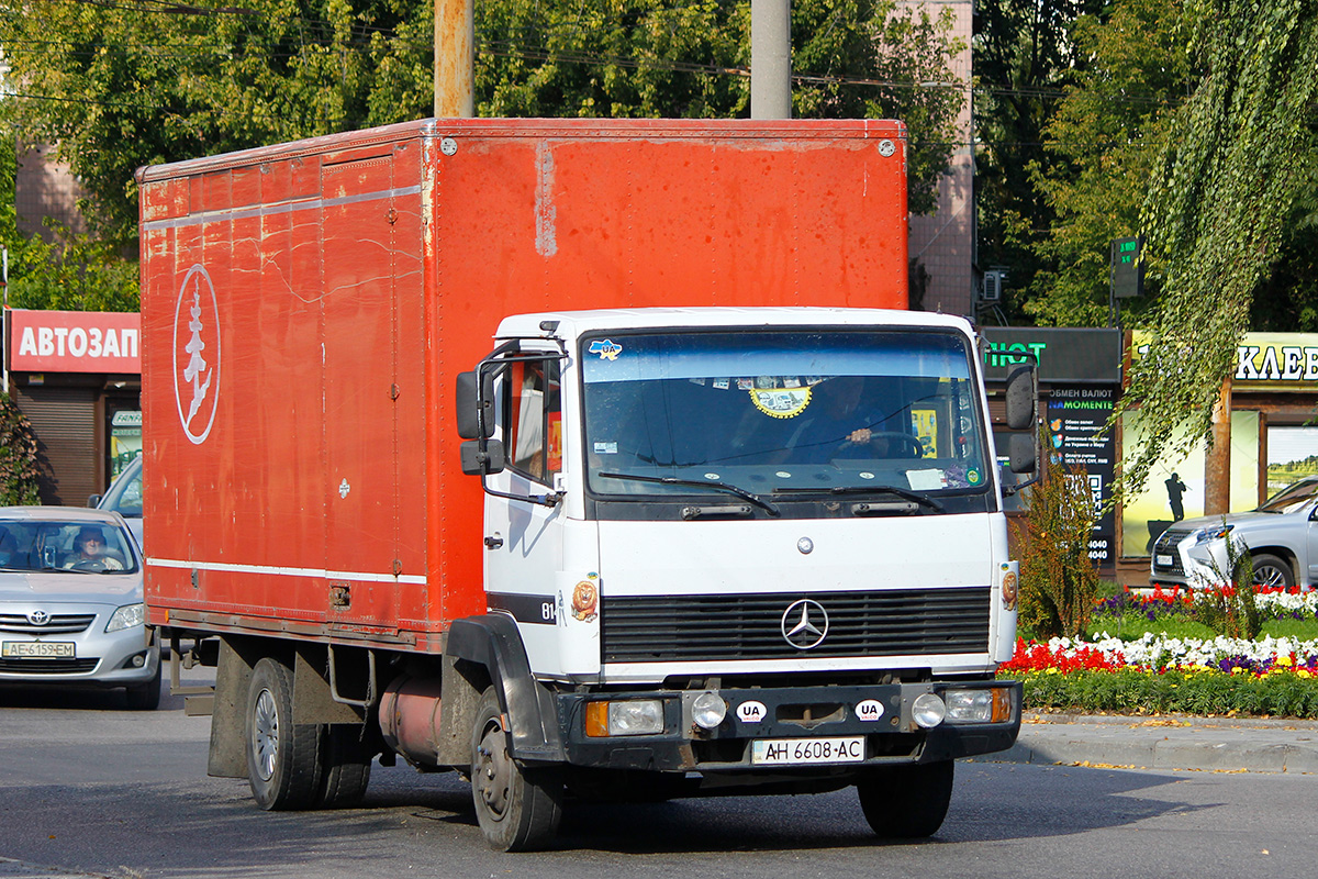 Донецкая область, № АН 6608 АС — Mercedes-Benz LK 814 Донецкая область, № АН 6608 АС — Mercedes-Benz LK 814