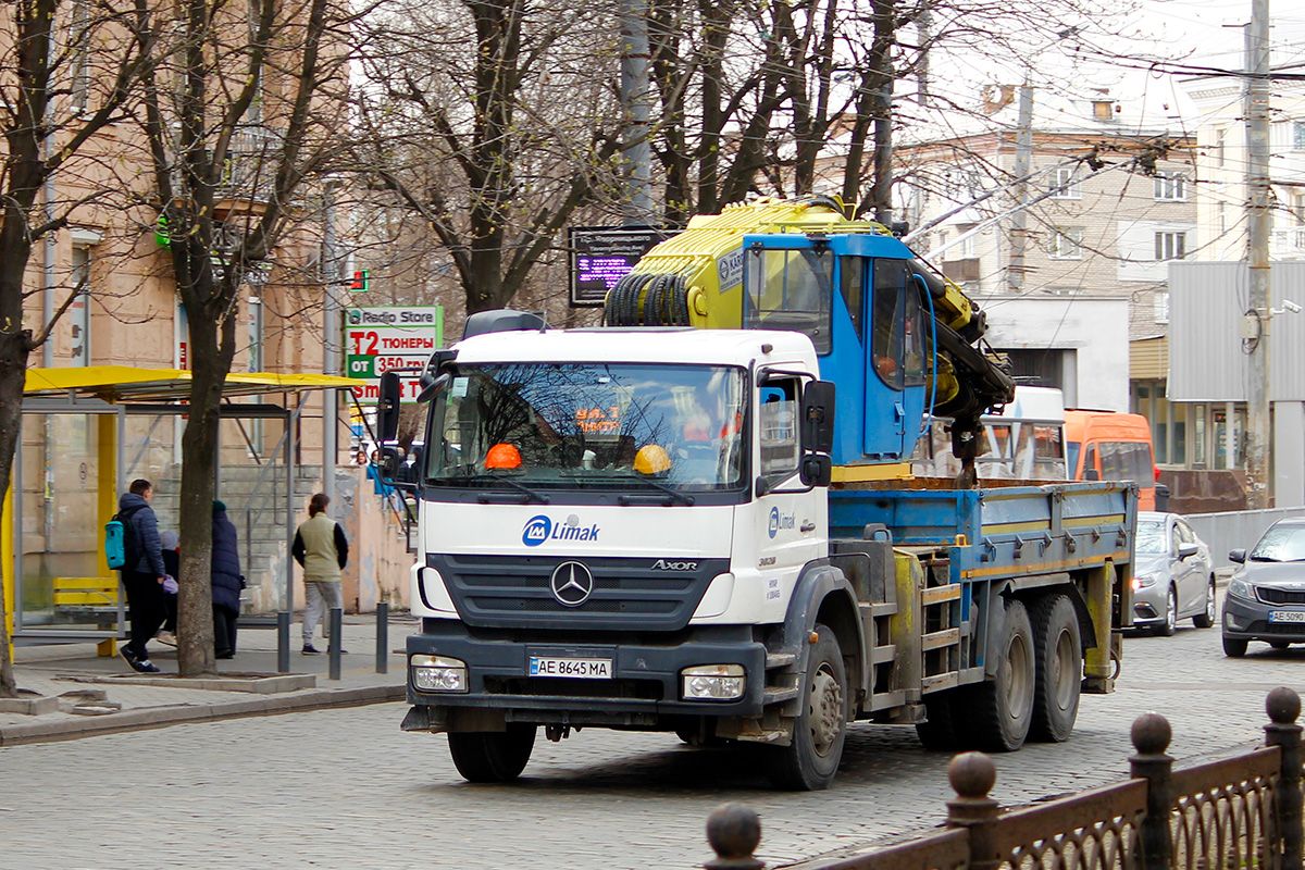 Днепропетровская область, № АЕ 8645 МА — Mercedes-Benz Axor 3028 Днепропетровская область, № АЕ 8645 МА — Mercedes-Benz Axor 3028