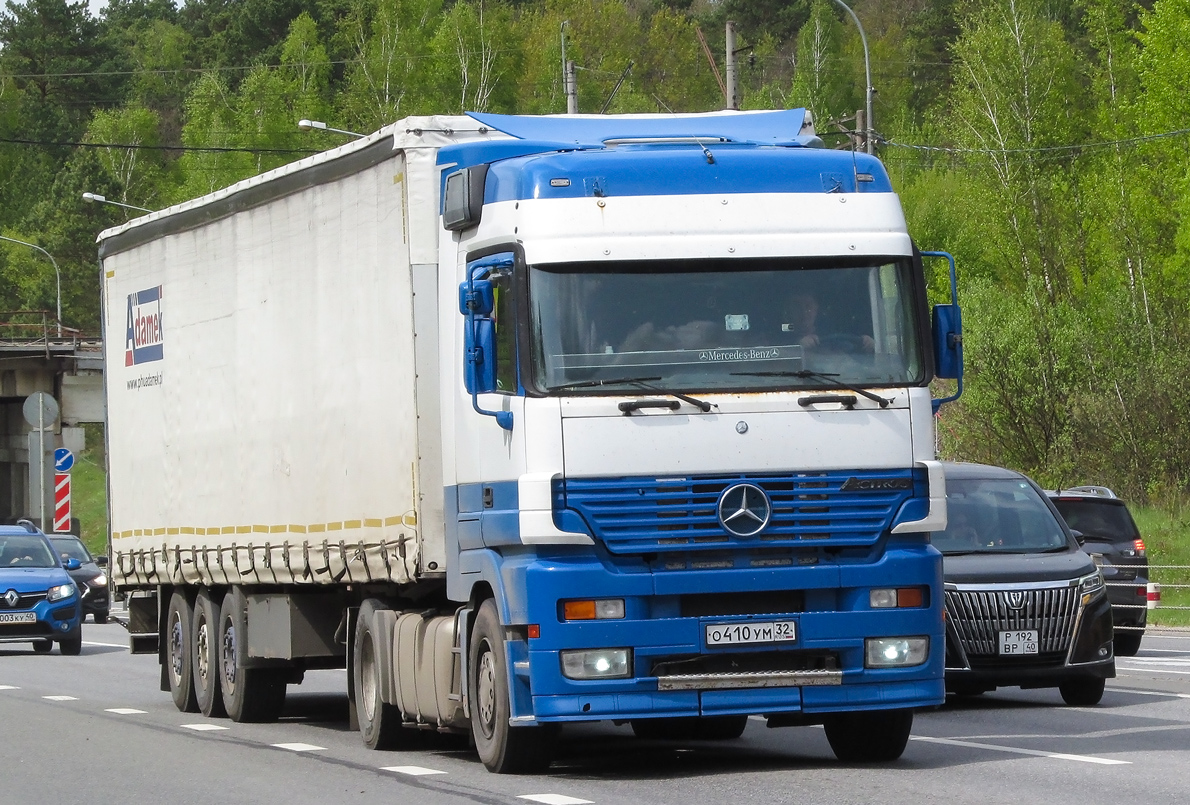Брянская область, № О 401 УМ 32 — Mercedes-Benz Actros ('1997) 1843 Брянская область, № О 401 УМ 32 — Mercedes-Benz Actros ('1997) 1843