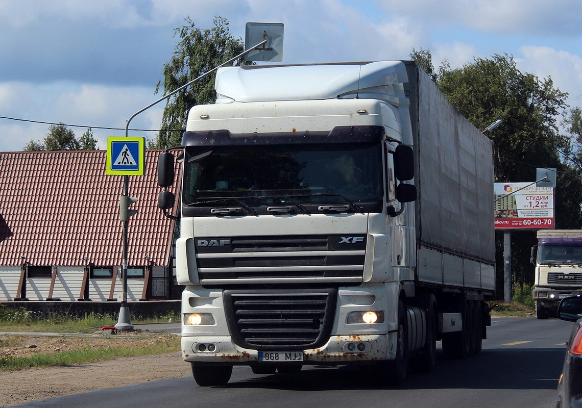 Эстония, № 968 MJJ — DAF XF105 FT