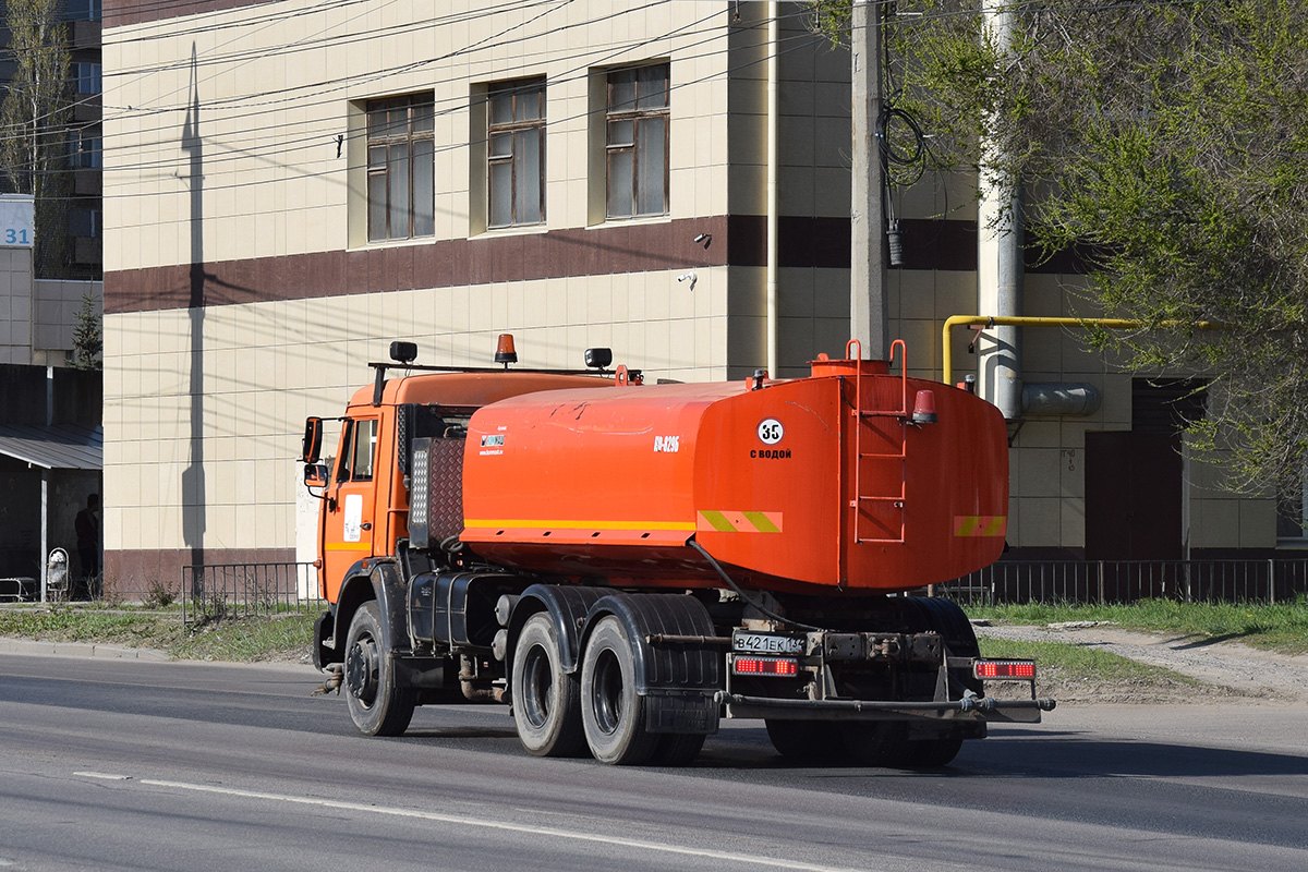 Волгоградская область, № В 421 ЕК 134 — КамАЗ-65115-62