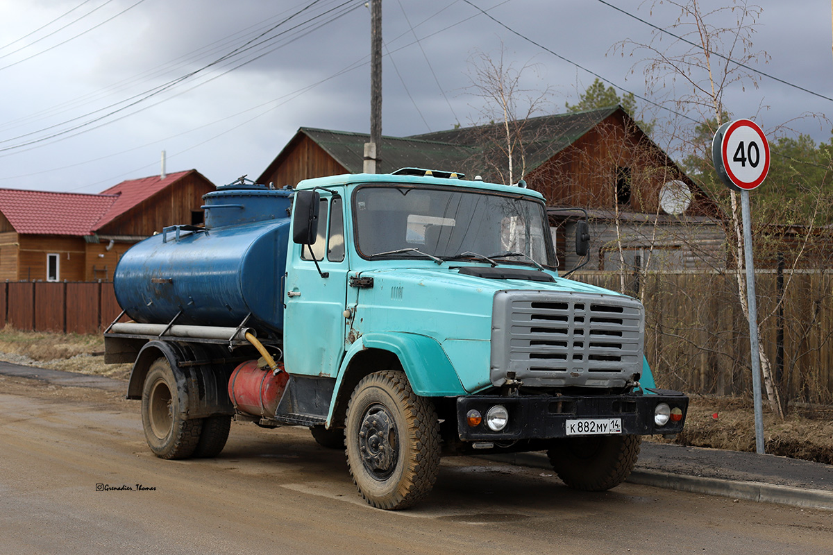 Саха (Якутия), № К 882 МУ 14 — ЗИЛ-433360