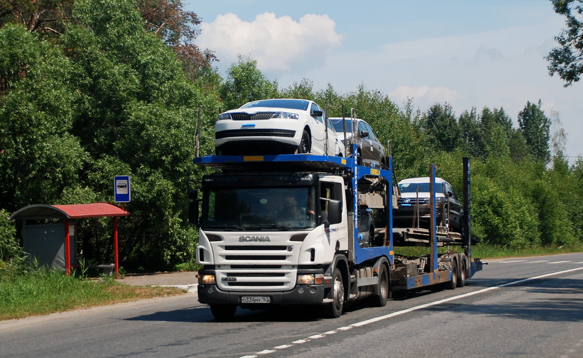 Самарская область, № О 334 МУ 163 — Scania ('2004) P340