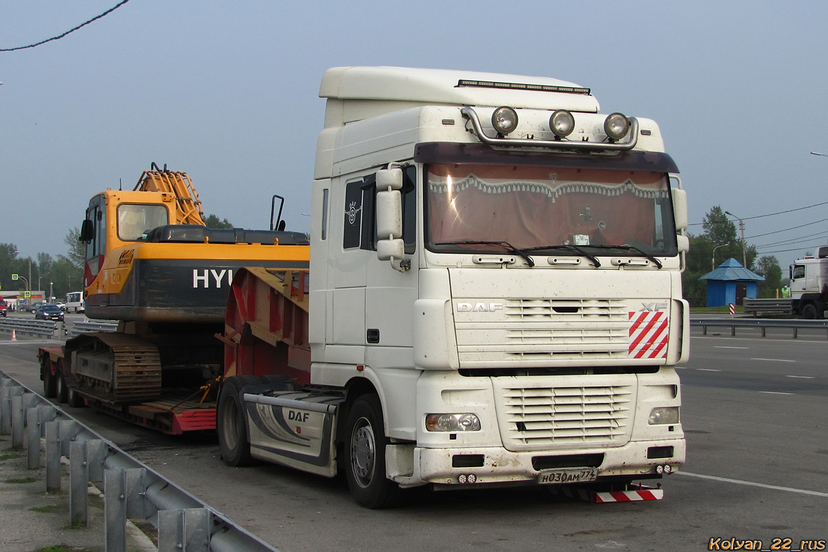 Челябинская область, № Н 030 АМ 774 — DAF XF95 FT