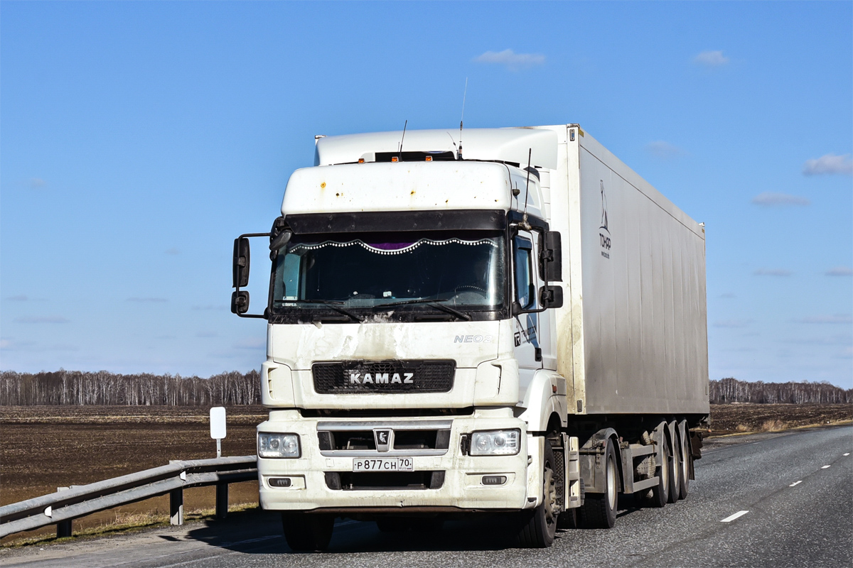 Татарстан, № Р 877 СН 70 — КамАЗ-5490-S5(87) Татарстан, № Р 877 СН 70 — КамАЗ-5490-S5(87)