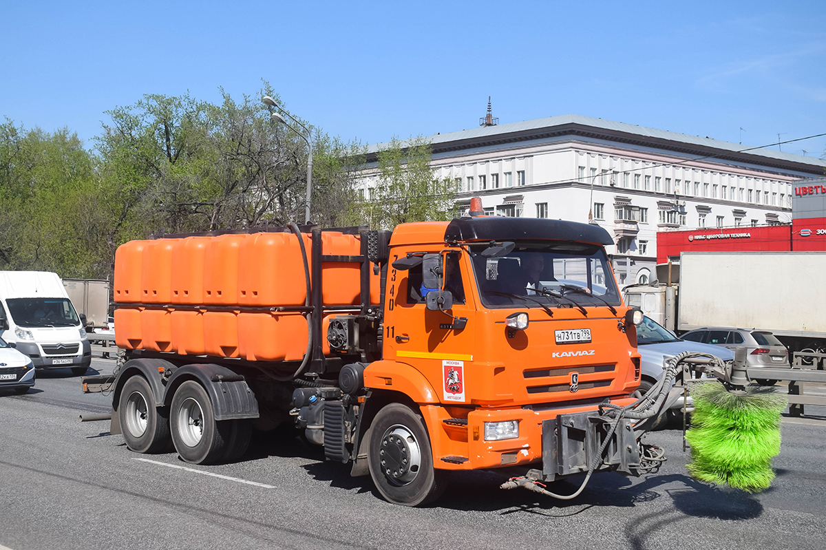 Москва, № 7340 11 — КамАЗ-65115-A5(48) Москва, № 7340 11 — КамАЗ-65115-A5(48)