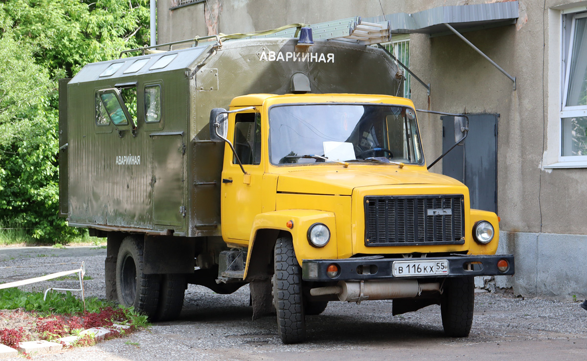 Омская область, № В 116 КХ 55 — ГАЗ-33073