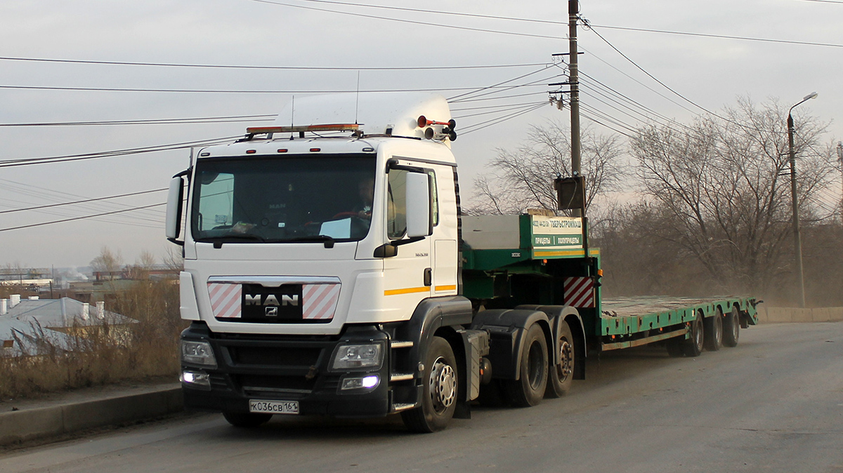 Ростовская область, № К 036 СВ 161 — MAN TGS ('2007) 26.390