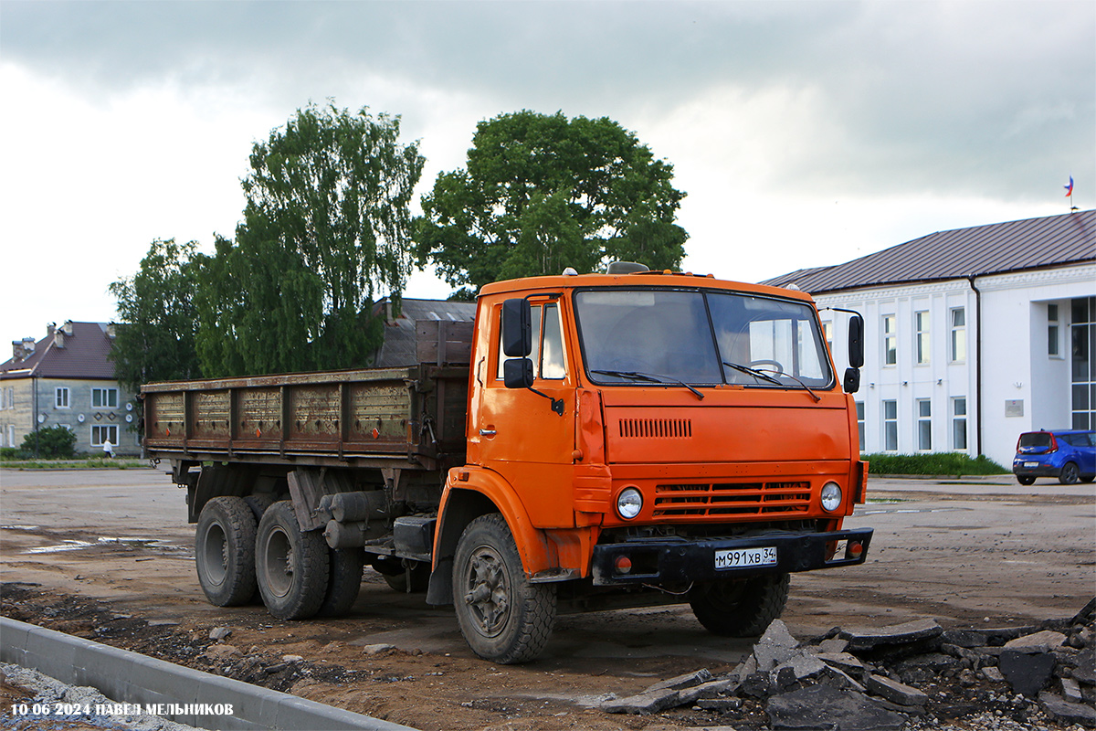 Волгоградская область, № М 991 ХВ 34 — КамАЗ-5320