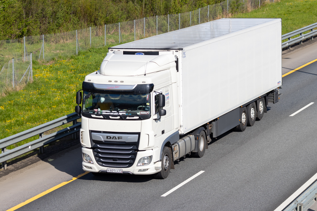Тверская область, № К 601 СХ 69 — DAF XF Euro6 FT