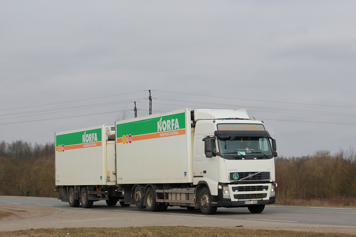 Литва, № DRZ 398 — Volvo ('2002) FH12.400 Литва, № DRZ 398 — Volvo ('2002) FH12.400