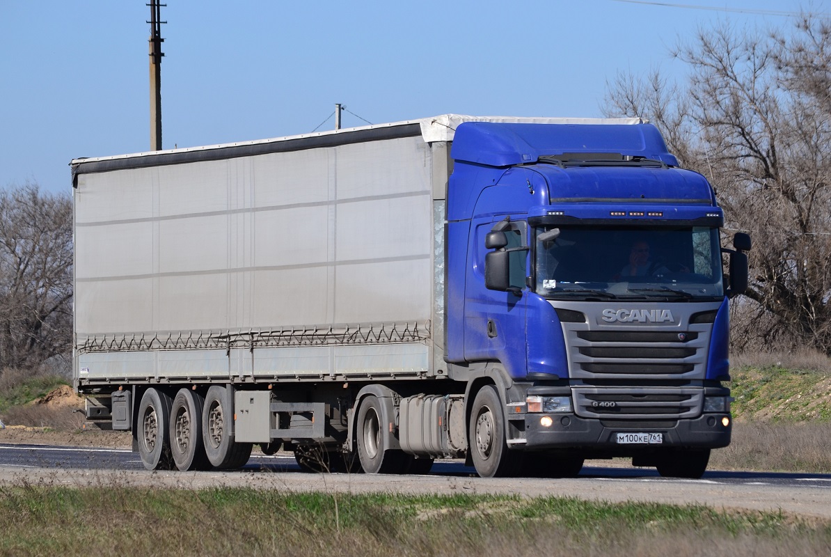 Ростовская область, № М 100 КЕ 761 — Scania ('2013) G400