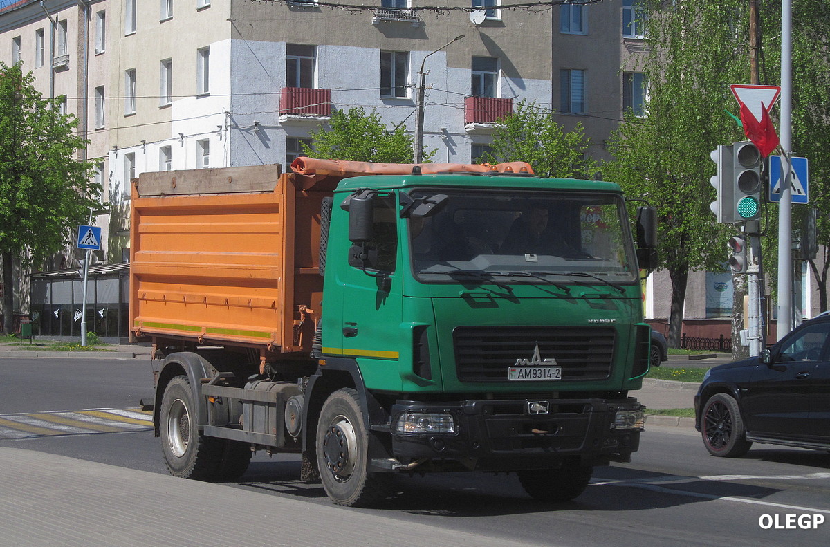 Витебская область, № АМ 9314-2 — МАЗ-5550 (общая модель)