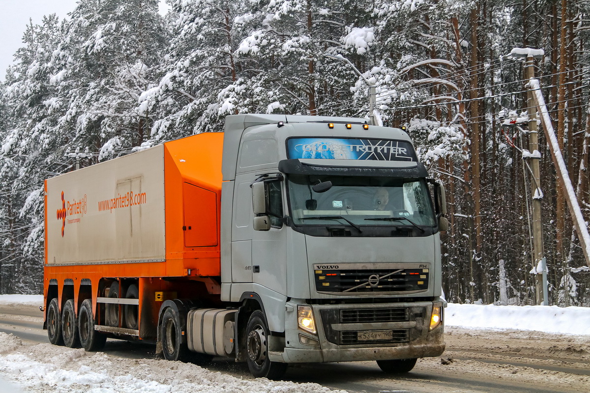 Московская область, № К 534 УУ 190 — Volvo ('2008) FH.440 [X9P]