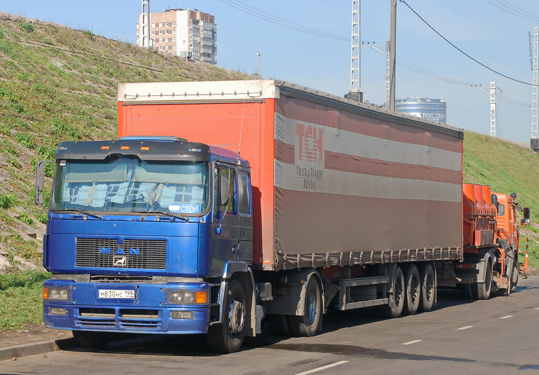 Москва, № М 830 НС 199 — MAN F2000 19.414 Москва, № М 830 НС 199 — MAN F2000 19.414