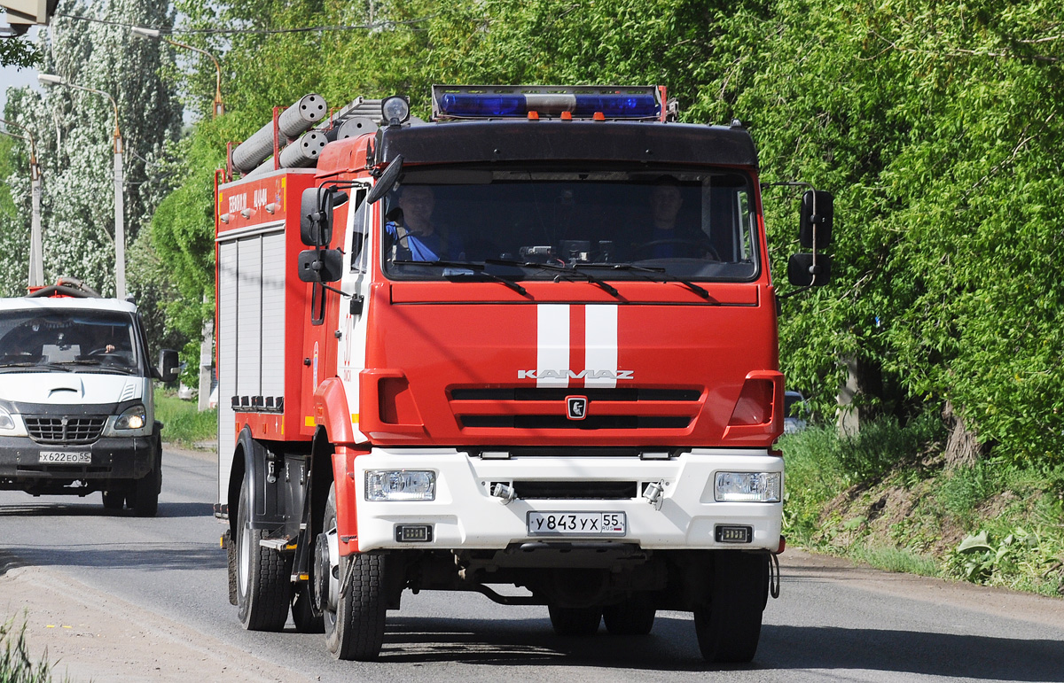 Омская область, № У 843 УХ 55 — КамАЗ-43265-D5(66) Омская область, № У 843 УХ 55 — КамАЗ-43265-D5(66)