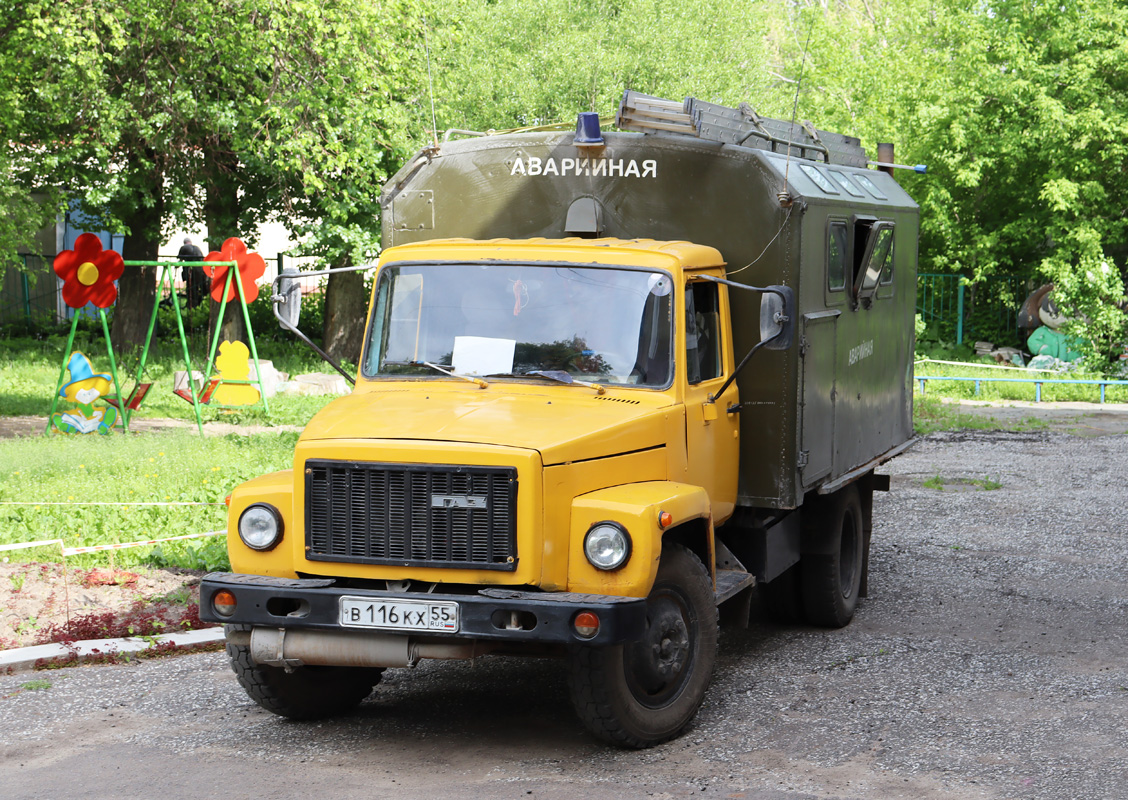 Омская область, № В 116 КХ 55 — ГАЗ-33073