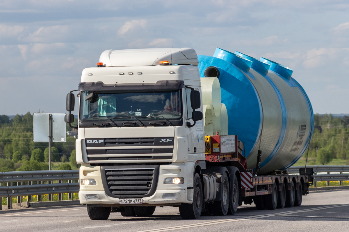 Москва, № В 721 РН 797 — DAF XF105 FTR