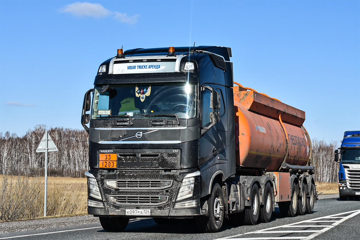 Красноярский край, № К 097 РА 124 — Volvo ('2012) FH.500 [X9P]