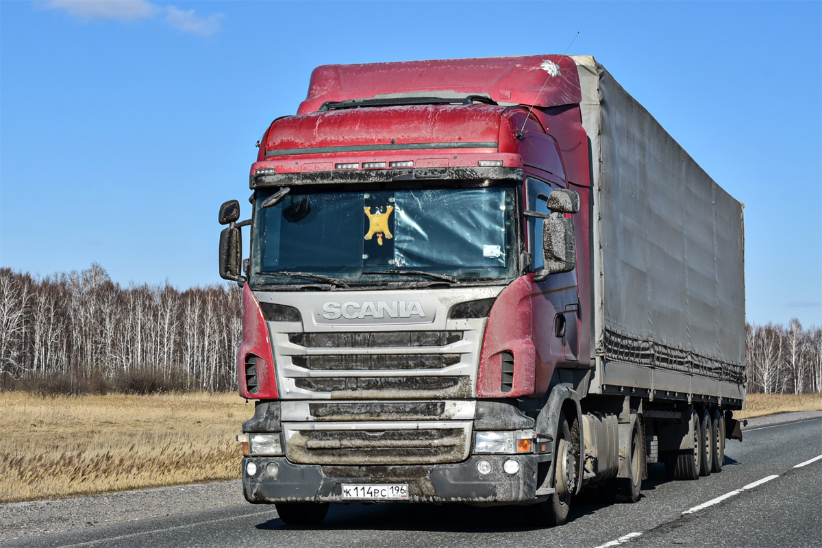 Свердловская область, № К 114 ВС 196 — Scania ('2009) R420 Свердловская область, № К 114 ВС 196 — Scania ('2009) R420