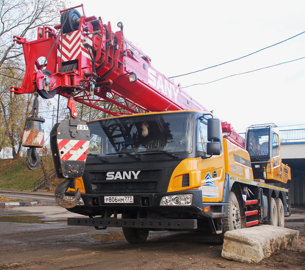 Москва, № Р 806 НМ 777 — SANY (общая модель) Москва, № Р 806 НМ 777 — SANY (общая модель)