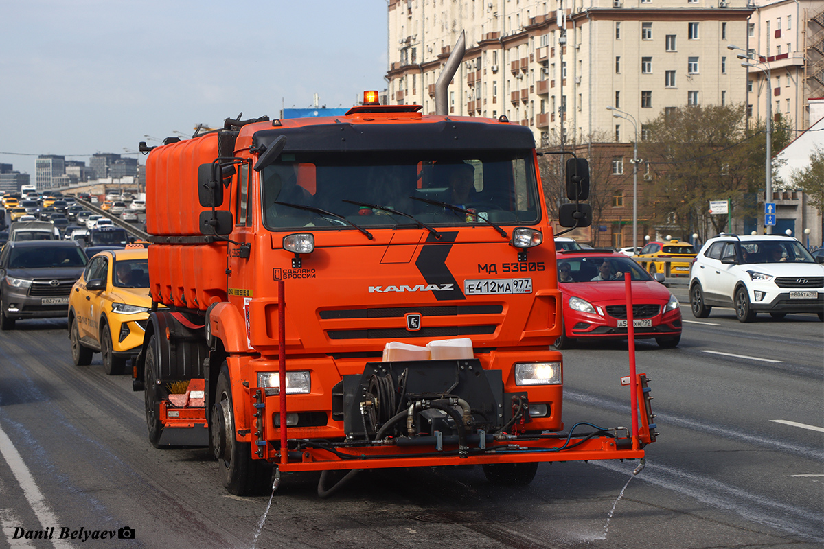 Москва, № Е 412 МА 977 — КамАЗ-53605-A5(48) Москва, № Е 412 МА 977 — КамАЗ-53605-A5(48)