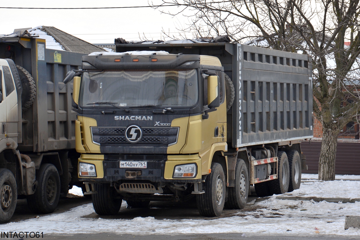 Ростовская область, № М 140 НУ 761 — Shaanxi Shacman X3000 SX3318 Ростовская область, № М 140 НУ 761 — Shaanxi Shacman X3000 SX3318