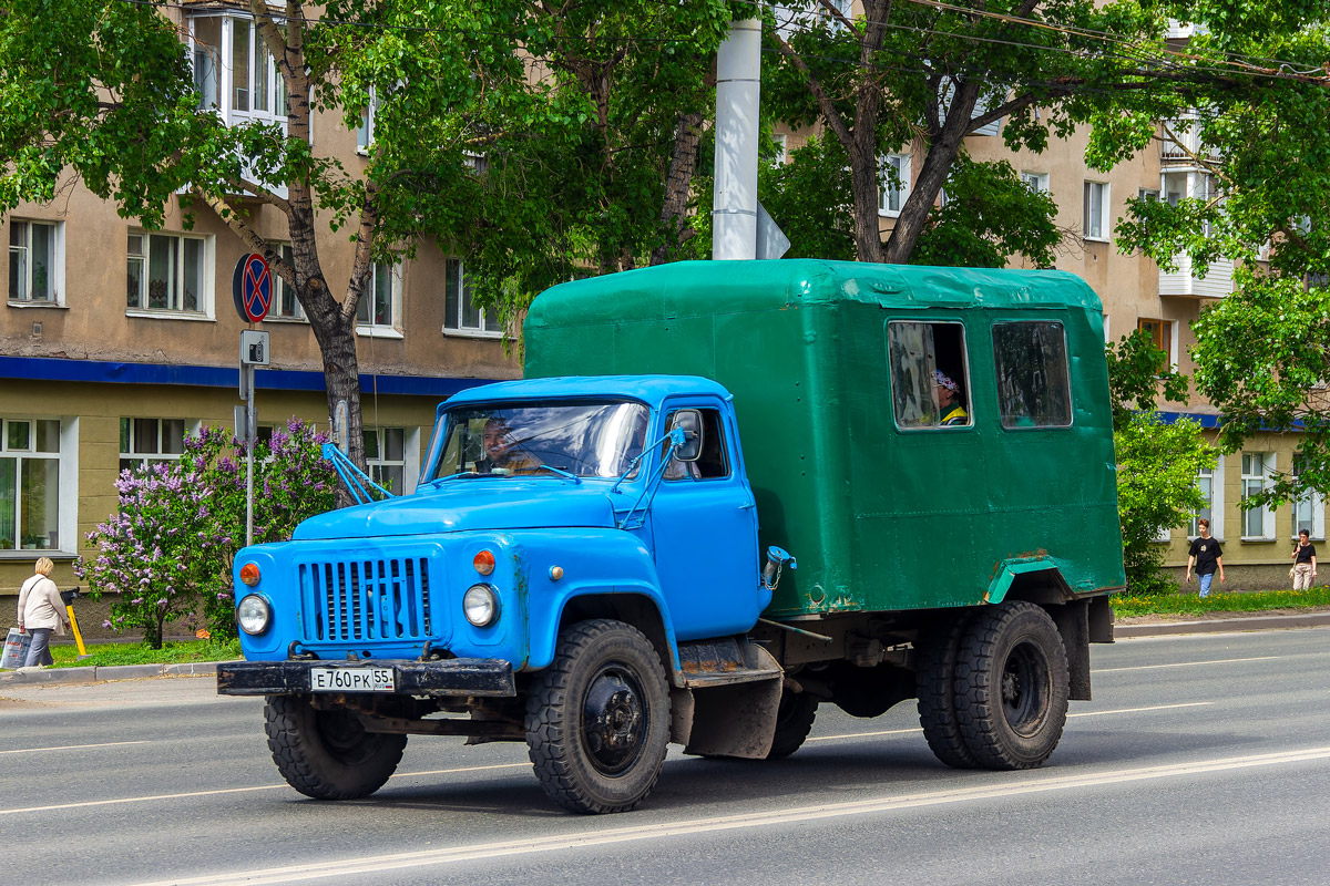 Омская область, № Е 760 РК 55 — ГАЗ-52-01 Омская область, № Е 760 РК 55 — ГАЗ-52-01