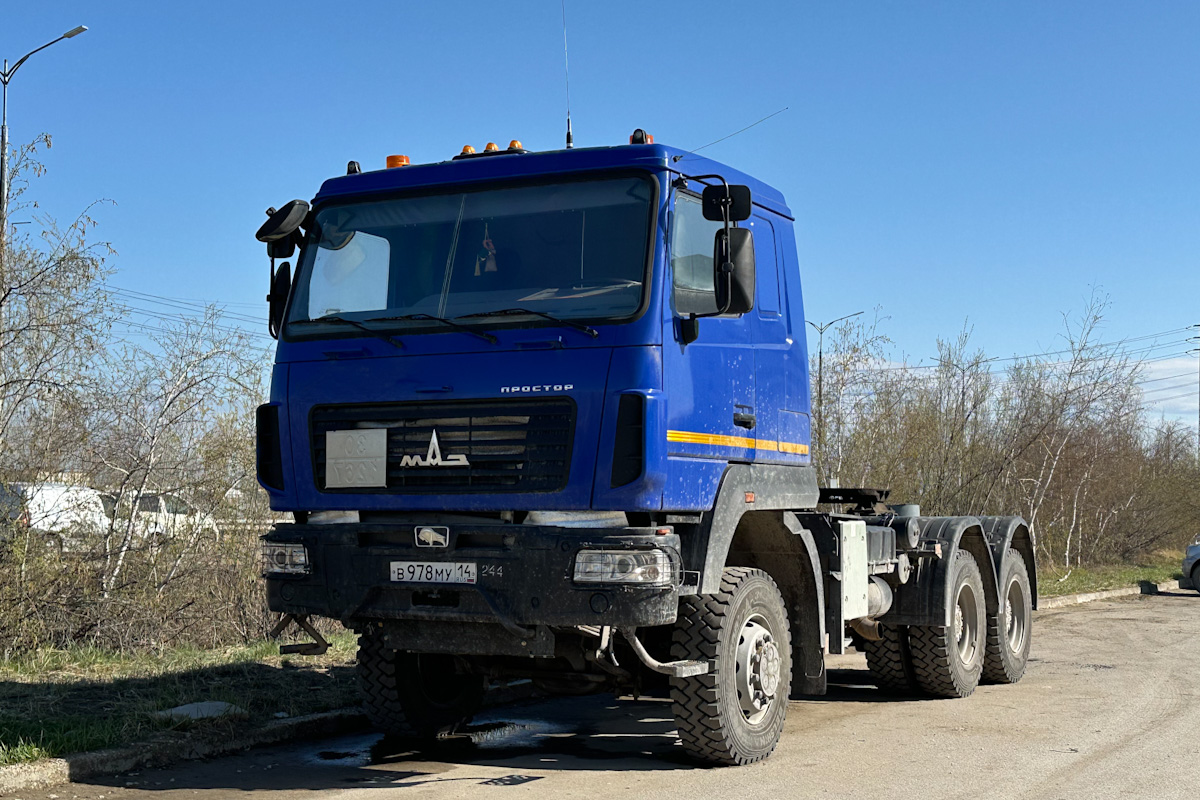 Саха (Якутия), № В 978 МУ 14 — МАЗ-6432 Саха (Якутия), № В 978 МУ 14 — МАЗ-6432
