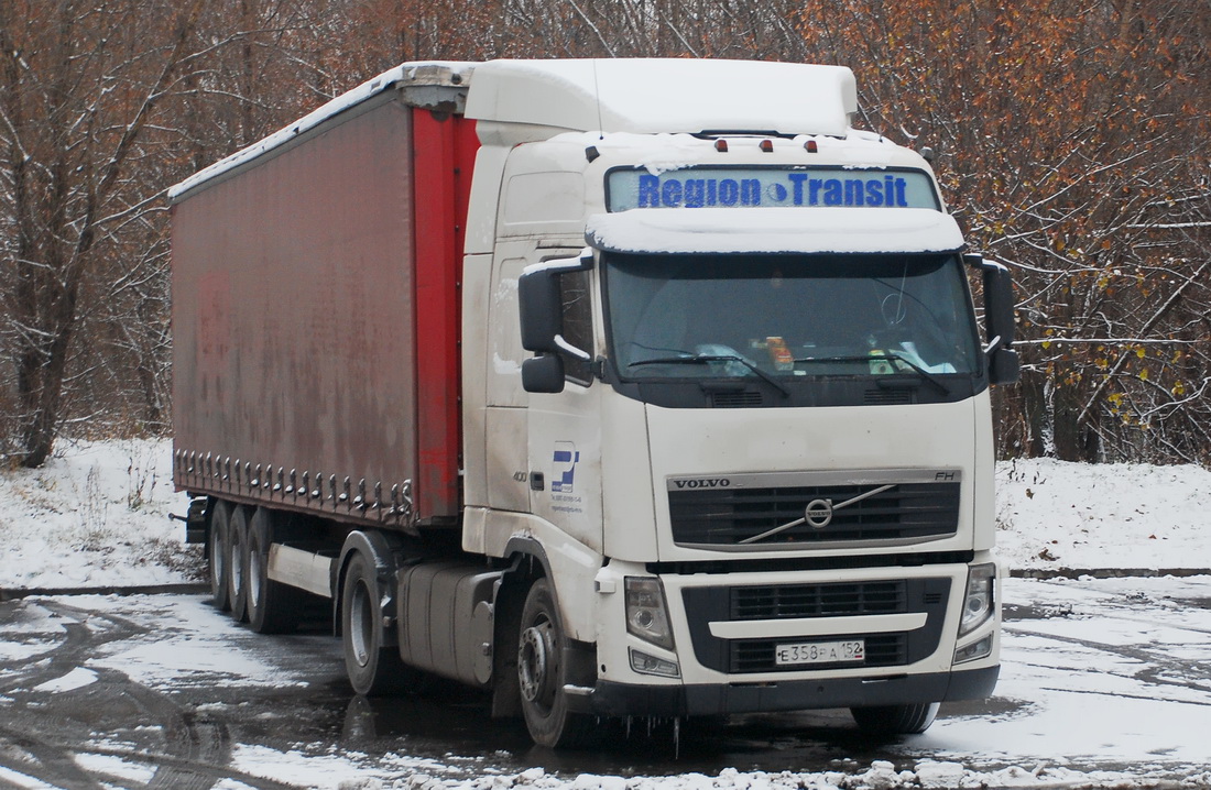 Нижегородская область, № Е 358 РА 152 — Volvo ('2008) FH.400 [X9P]
