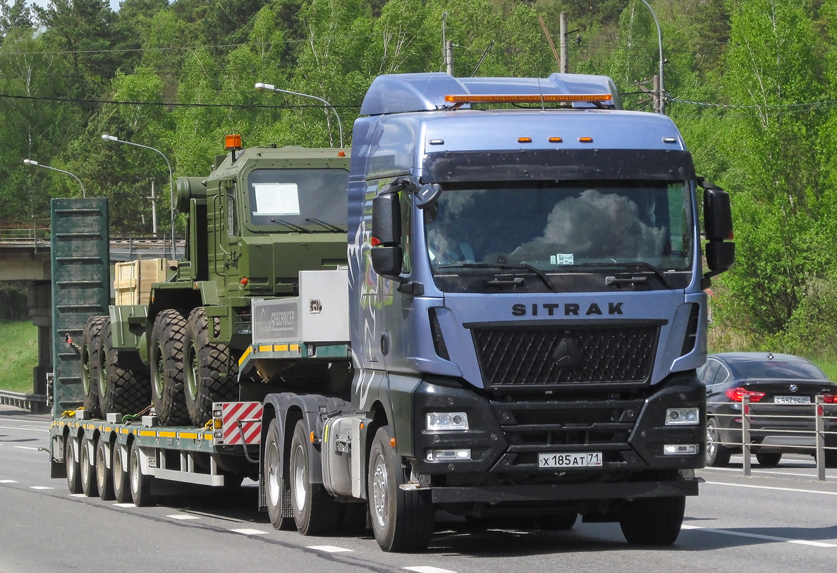 Тульская область, № Х 185 АТ 71 — Sitrak C7H ZZ4256 MAX Тульская область, № Х 185 АТ 71 — Sitrak C7H ZZ4256 MAX
