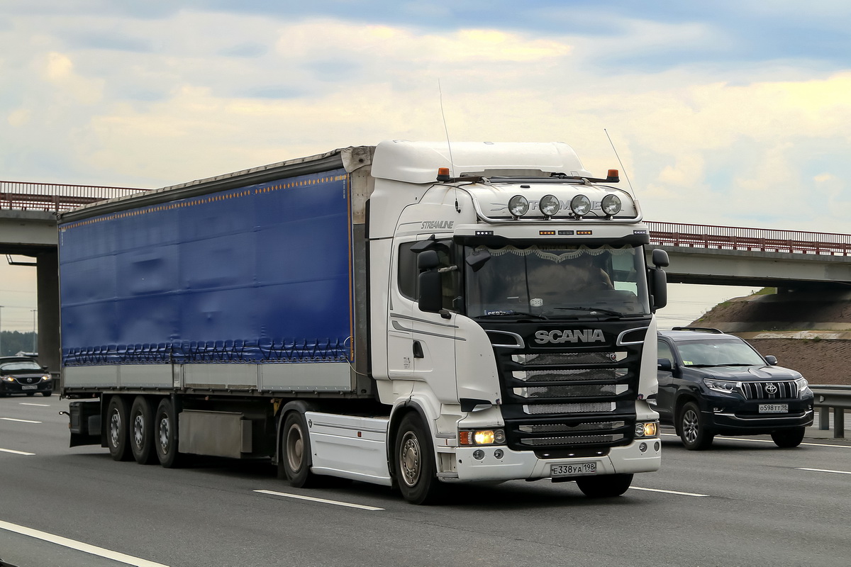 Санкт-Петербург, № Е 338 УА 198 — Scania ('2013) R500