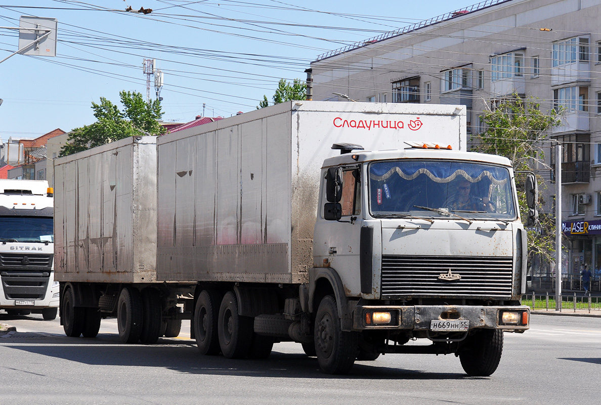 Омская область, № Н 669 НН 55 — МАЗ-630305