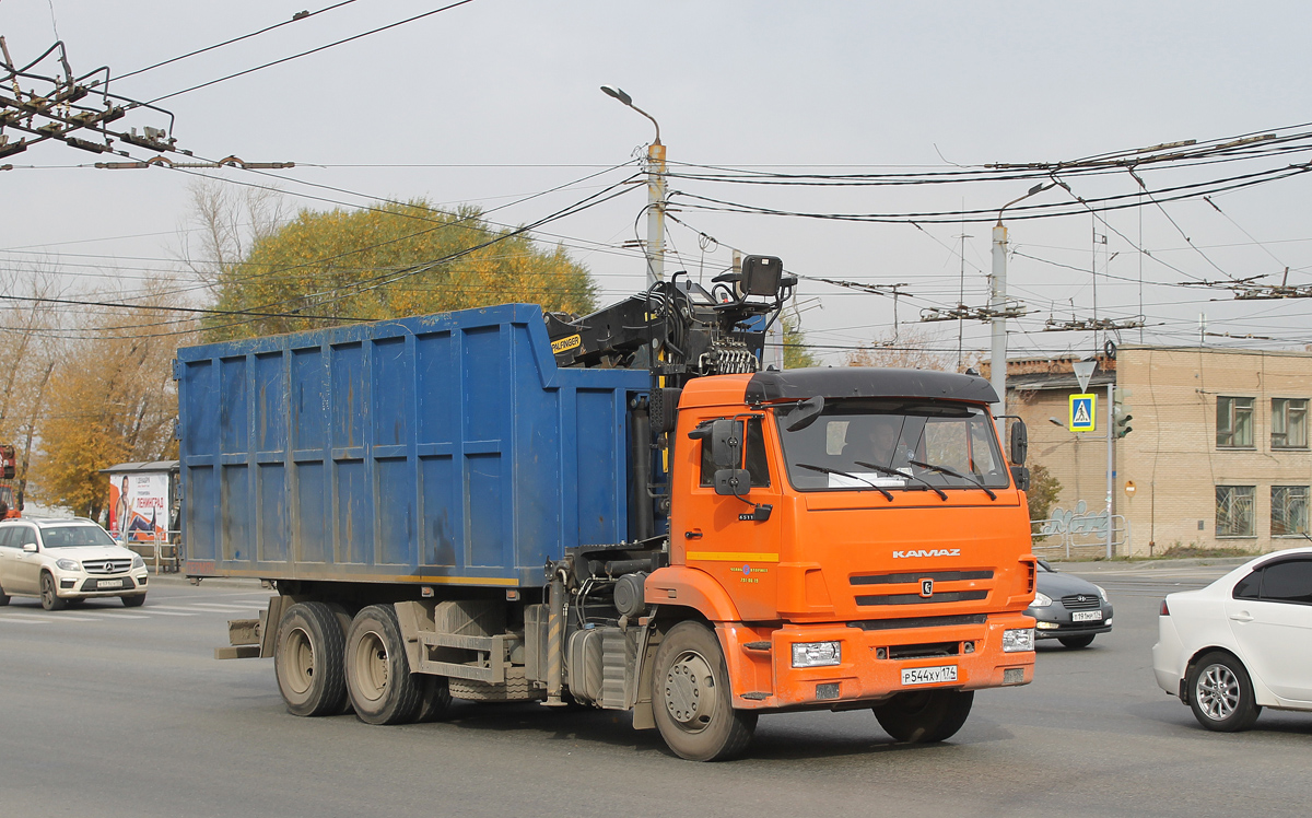 Челябинская область, № Р 544 ХУ 174 — КамАЗ-65115-50