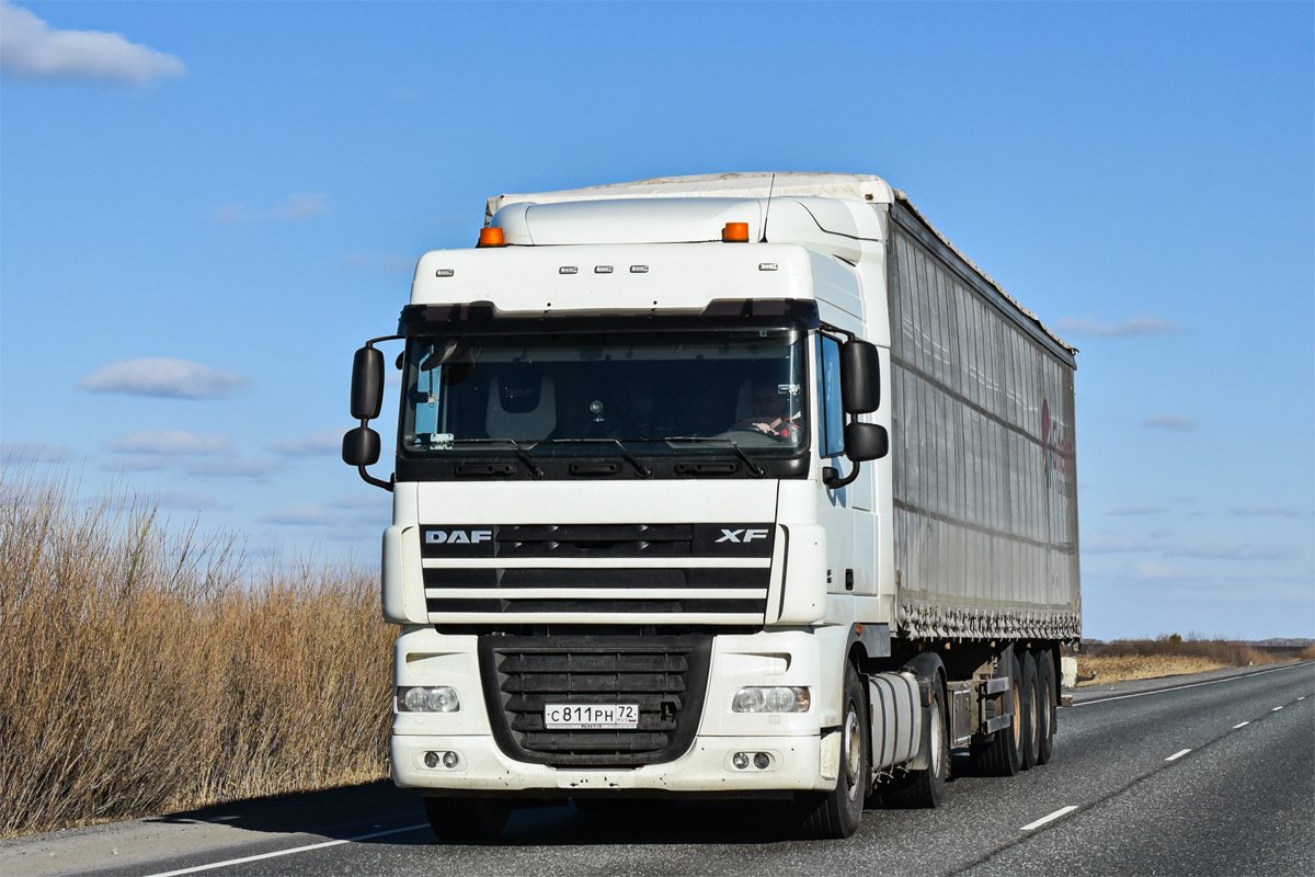 Тюменская область, № С 811 РН 72 — DAF XF105 FT Тюменская область, № С 811 РН 72 — DAF XF105 FT