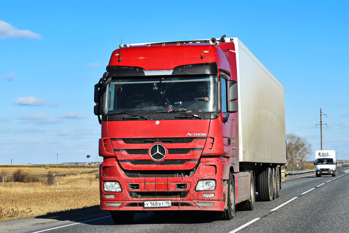 Удмуртия, № У 168 ВТ 18 — Mercedes-Benz Actros ('2009) 1844