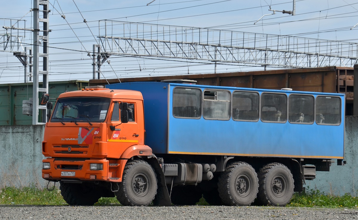 Кемеровская область, № Х 307 АН 797 — КамАЗ-43118-50 Кемеровская область, № Х 307 АН 797 — КамАЗ-43118-50