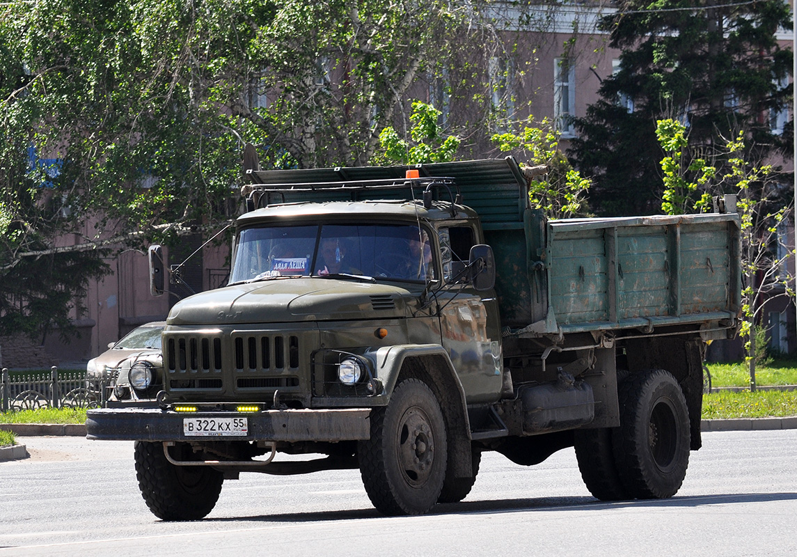 Омская область, № В 322 КХ 55 — ЗИЛ-130 (общая модель) Омская область, № В 322 КХ 55 — ЗИЛ-130 (общая модель)