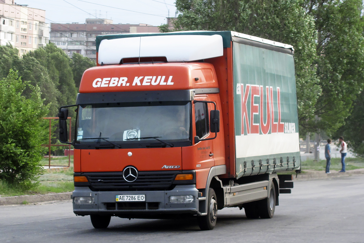 Днепропетровская область, № АЕ 7286 ЕО — Mercedes-Benz Atego 823