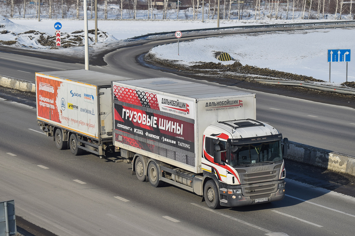 Алтайский край, № У 111 УС 22 — Scania ('2011) P360