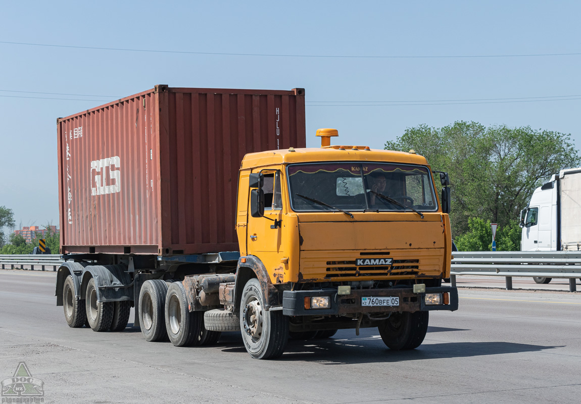 Алматинская область, № 760 BFE 05 — КамАЗ-54115-13 [54115N]