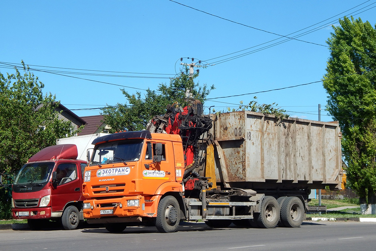 Белгородская область, № Т 936 ВВ 31 — КамАЗ-65115-50