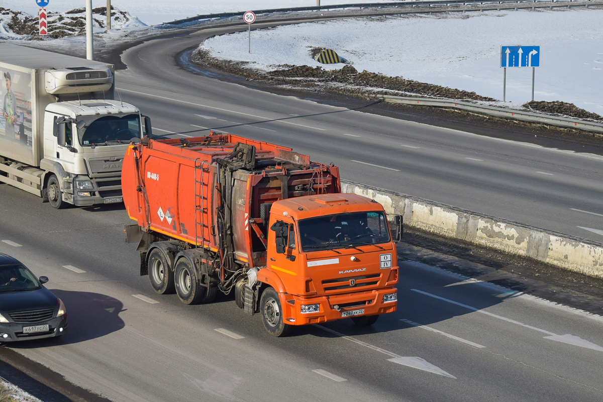 Алтайский край, № Т 247 ХК 22 — КамАЗ-65115-50
