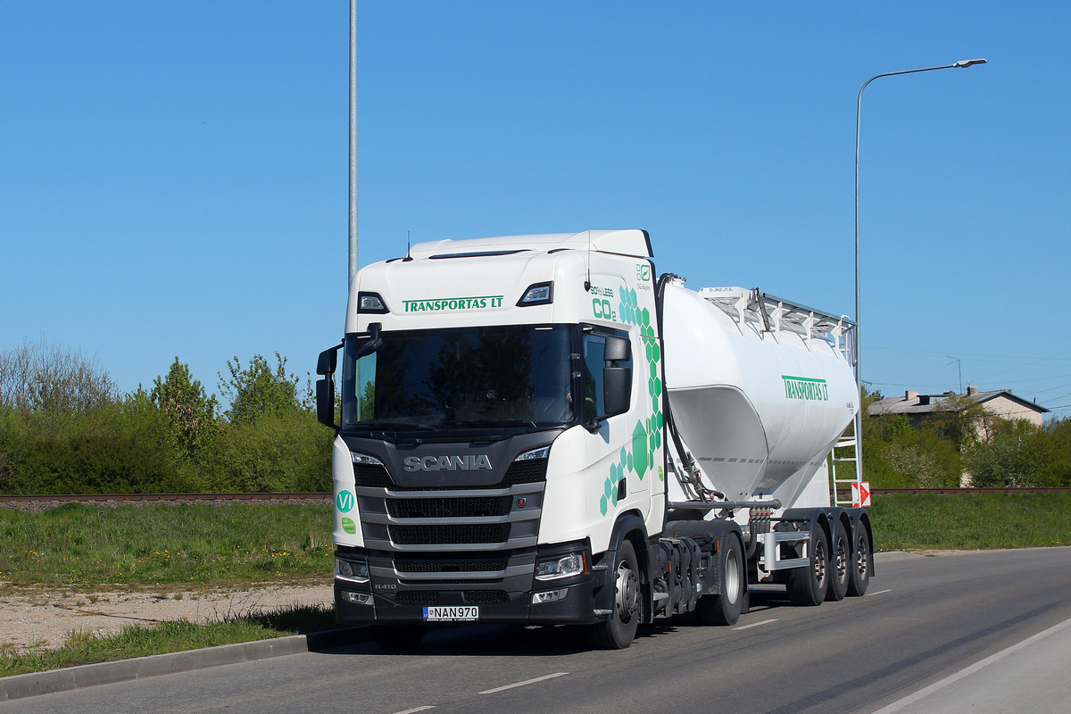 Литва, № NAN 970 — Scania ('2016) R410 Литва, № NAN 970 — Scania ('2016) R410
