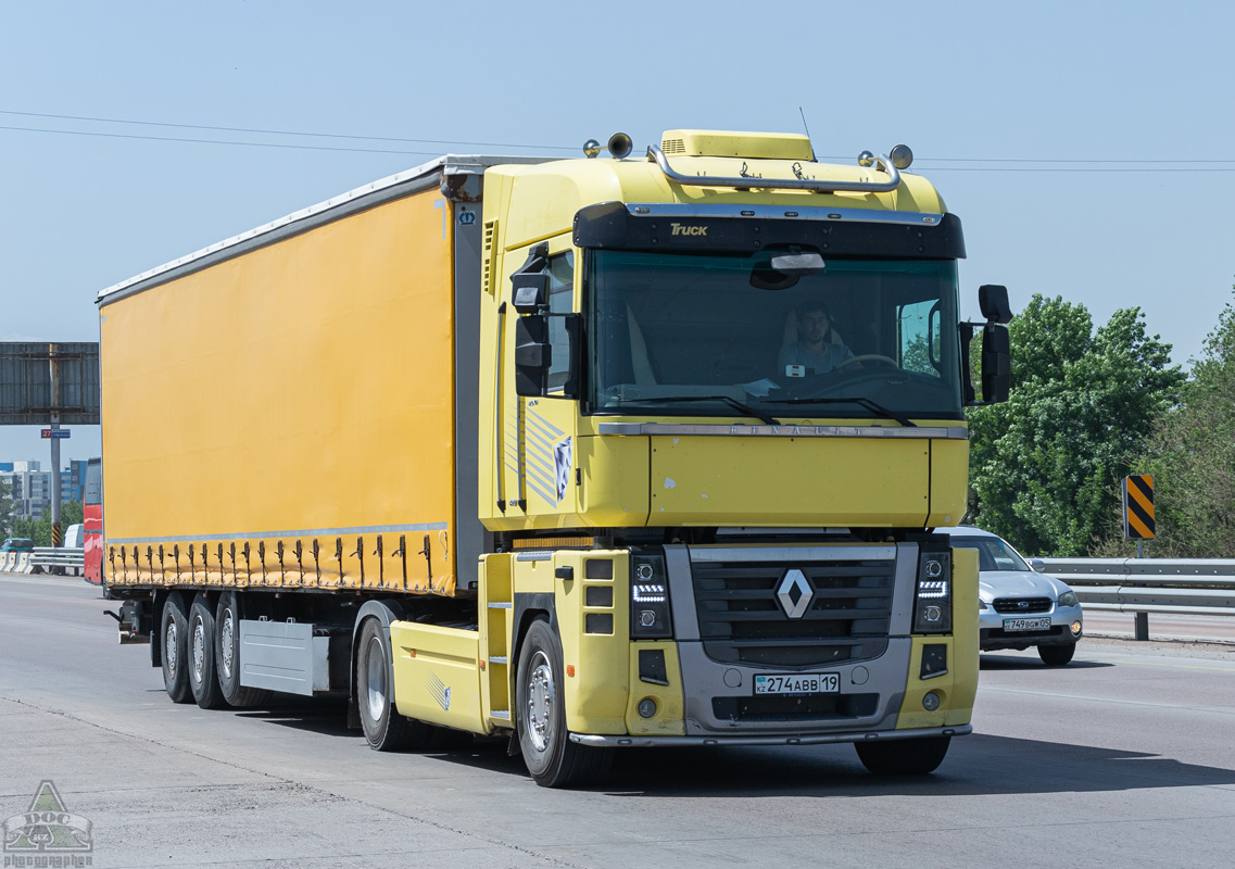 Жетысуская область, № 274 ABB 19 — Renault Magnum ('2008)